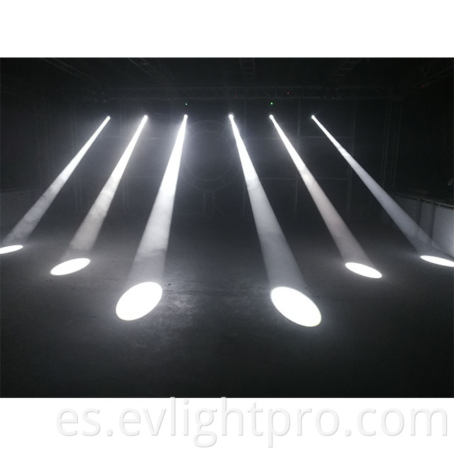 Luz de la viga LED de luz de cabezal de la cabeza en movimiento de la disco de 250W